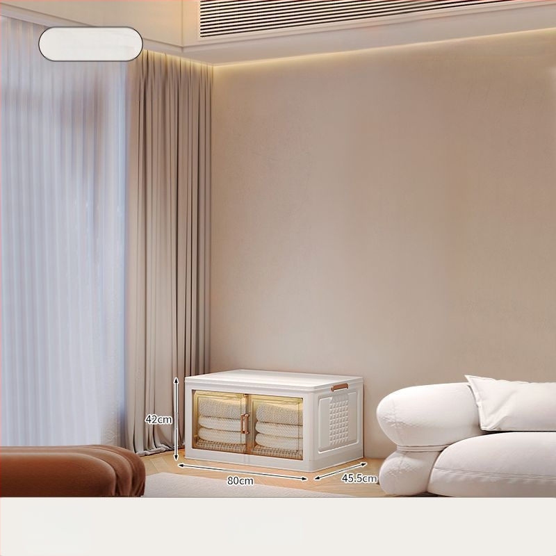 Съхранителен шкаф за дома — хол и спалня, минималистичен стил, полипропилен (PP), много нива, с колела