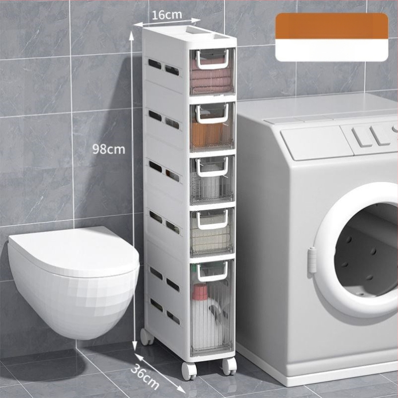 Συρταριζόμενος αποθηκευτικός ντουλάπι από το δάπεδο έως την οροφή, μη υφαντό ύφασμα, μοντέλο B46202, μοντέρνο μινιμαλιστικό στυλ