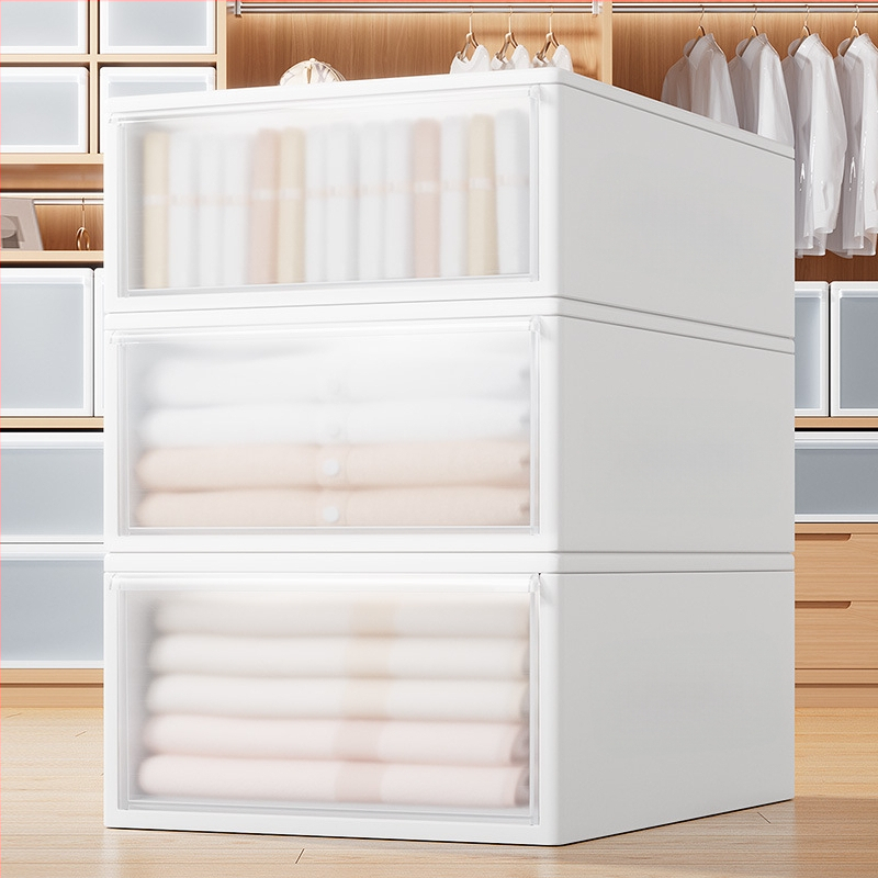 Matēta atvilktnes uzglabāšanas kārba apakšveļai un zeķēm, 20–30 L, PP plastmasa, putekļu izturīga, modeļi 3021–3024