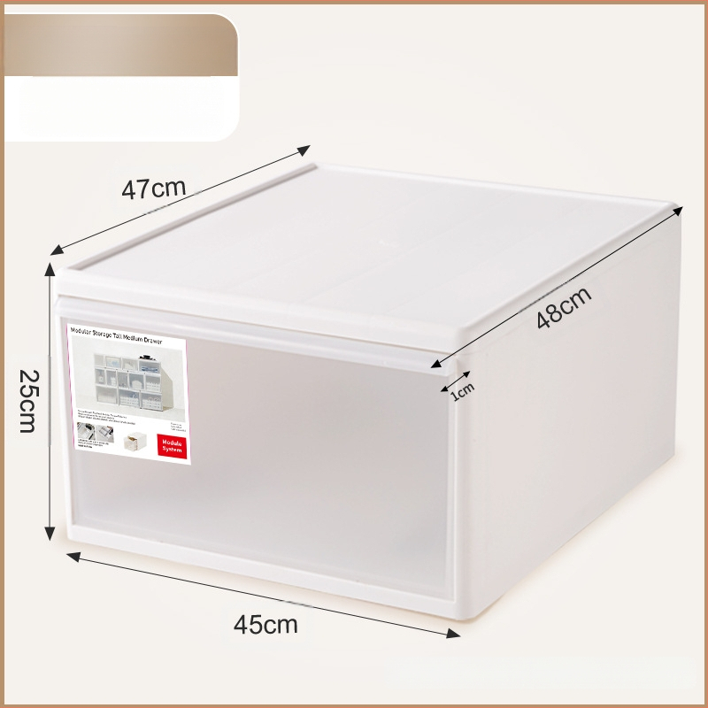 Matēta atvilktnes uzglabāšanas kārba apakšveļai un zeķēm, 20–30 L, PP plastmasa, putekļu izturīga, modeļi 3021–3024