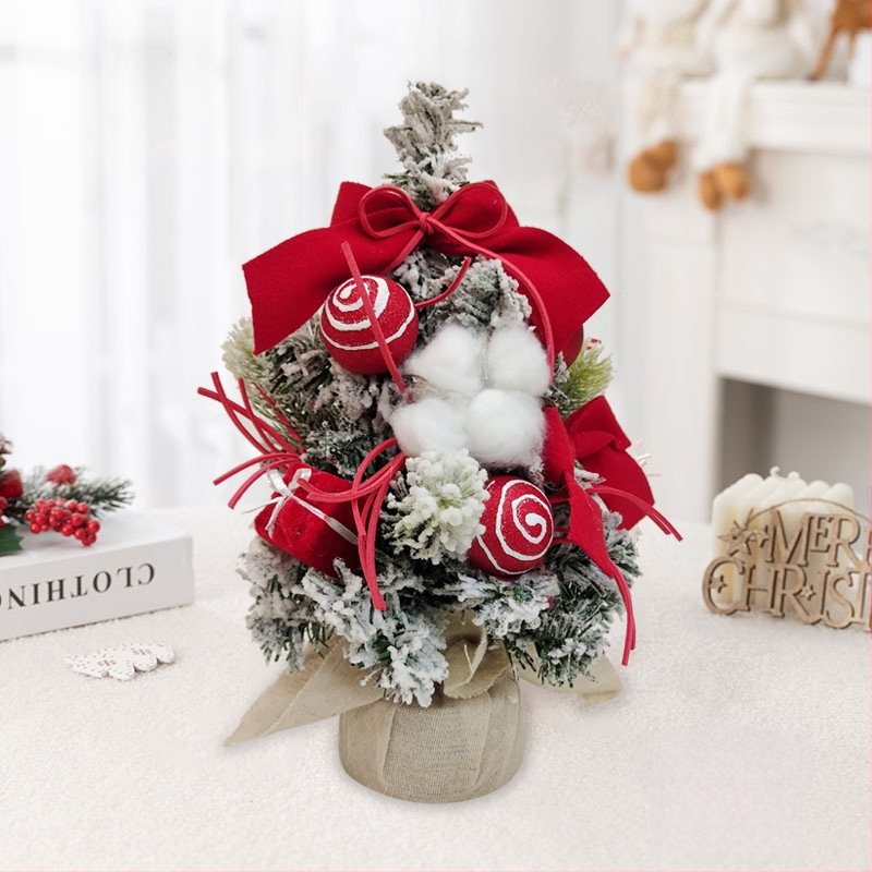 Stalo Kalėdų eglutės dekoracija — PVC medžiaga, prekės ženklas Chinese Gift, IP neautorizuotas, stalinis dekoras