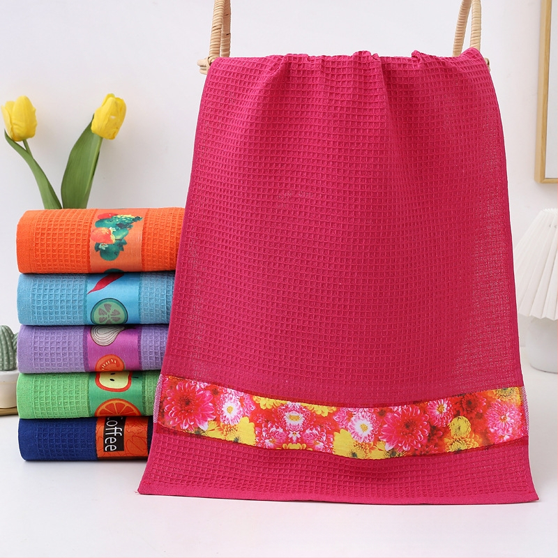 arbatos rankšluostis iš mišrios medžiagos, 53 g, vandens įgeriamumas 16–20S, su logotipo spauda