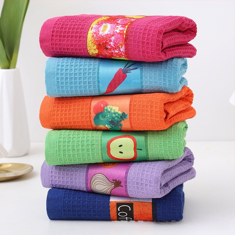 arbatos rankšluostis iš mišrios medžiagos, 53 g, vandens įgeriamumas 16–20S, su logotipo spauda