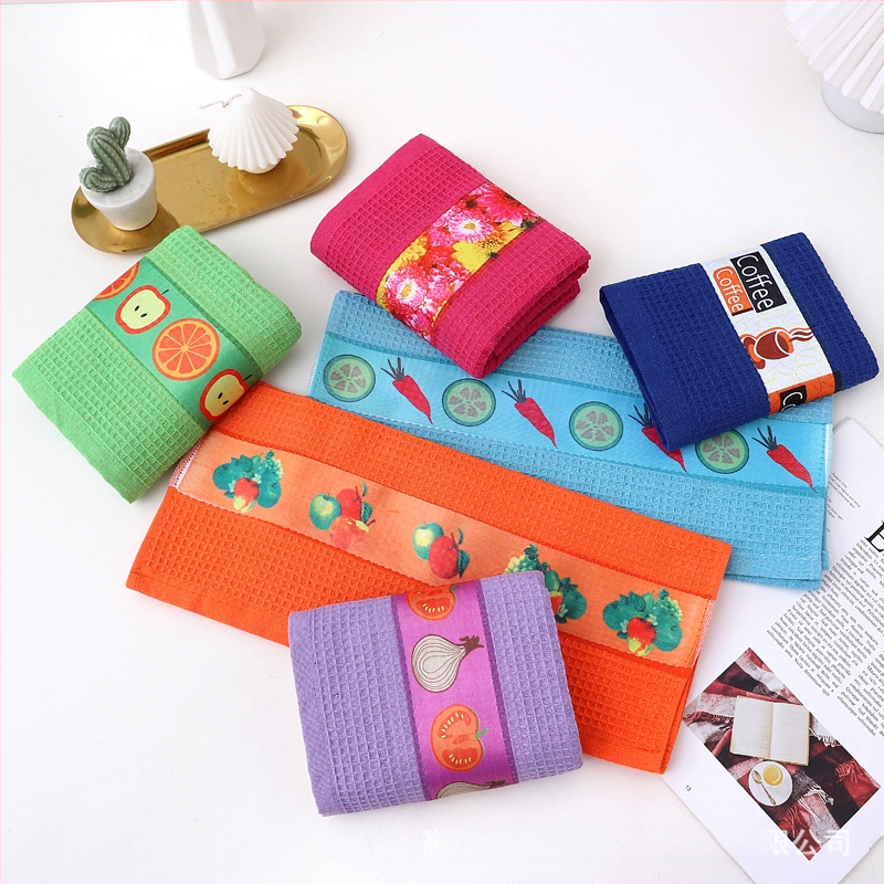 arbatos rankšluostis iš mišrios medžiagos, 53 g, vandens įgeriamumas 16–20S, su logotipo spauda