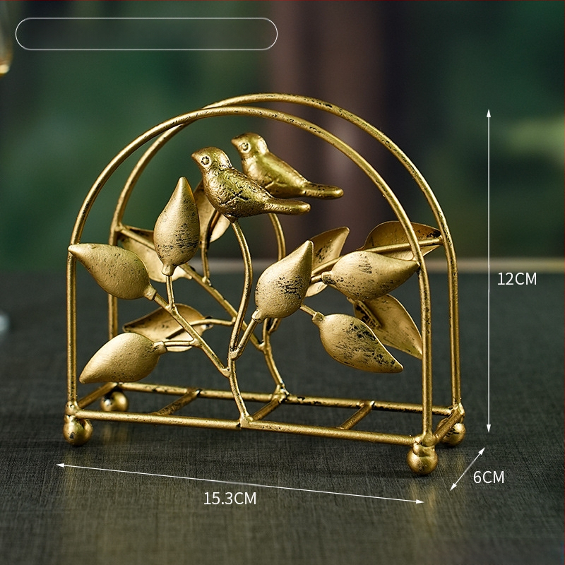 Θήκη χαρτοπετσετών - σε σχήμα φύλλου, σιδερένια, σκανδιναβικό στυλ, Master gu