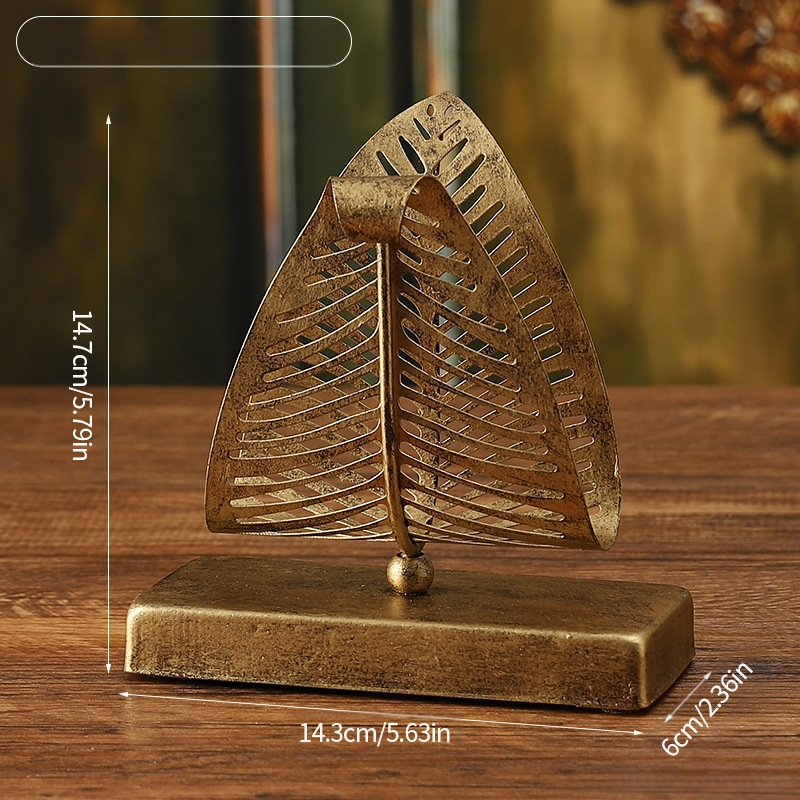 Θήκη χαρτοπετσετών - σε σχήμα φύλλου, σιδερένια, σκανδιναβικό στυλ, Master gu