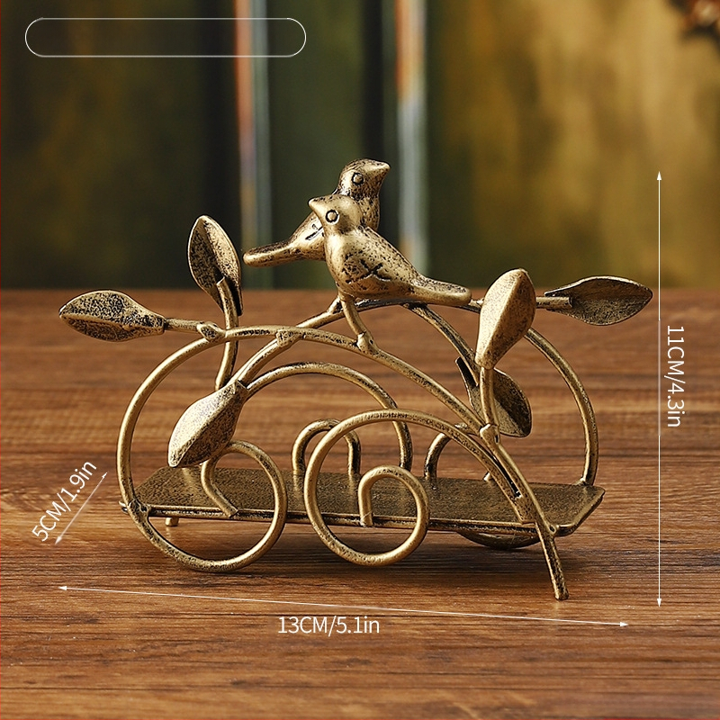 Θήκη χαρτοπετσετών - σε σχήμα φύλλου, σιδερένια, σκανδιναβικό στυλ, Master gu