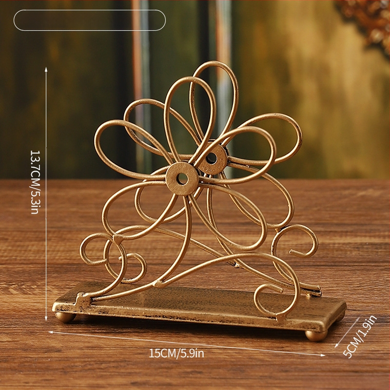 Θήκη χαρτοπετσετών - σε σχήμα φύλλου, σιδερένια, σκανδιναβικό στυλ, Master gu