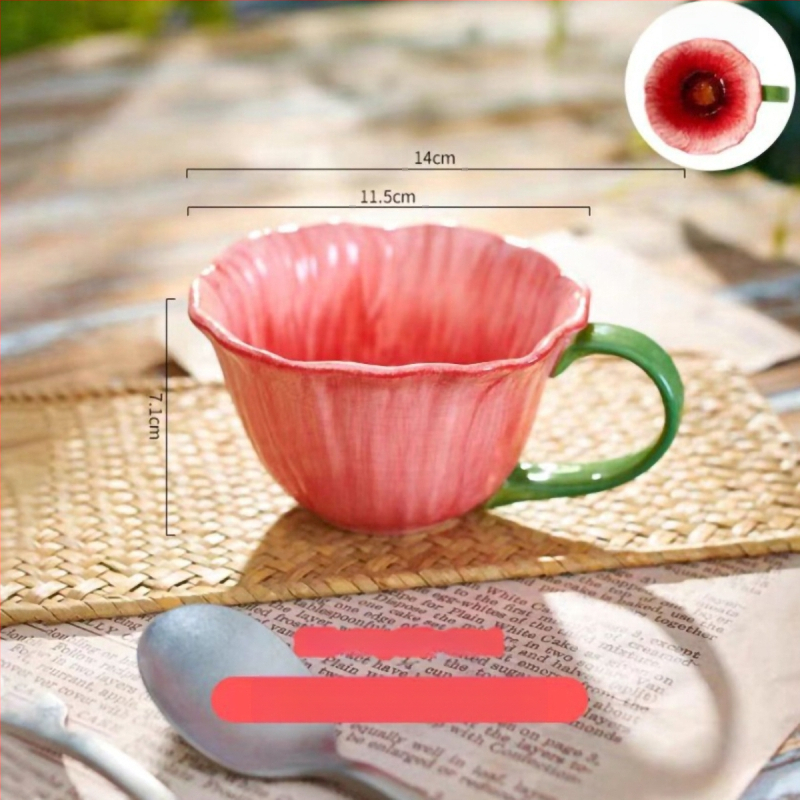 Porcelaninių dubenėlių ir lėkščių rinkinys su gėlių raštu, tinkamas naudoti mikrobangų krosnelėje, pritaikomas