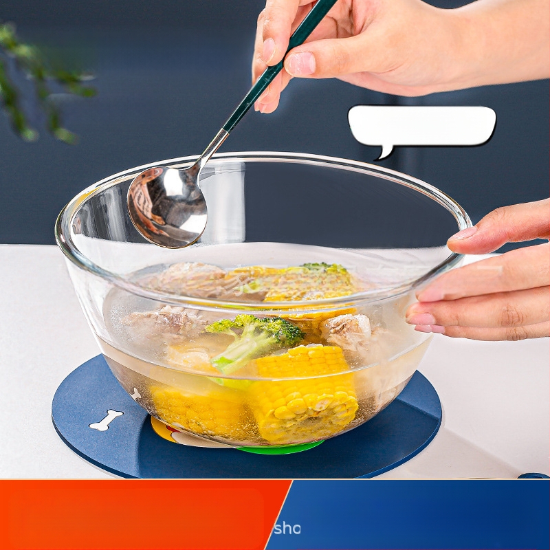 Dubuo iš borosilikato stiklo, apvalios formos, tinka mikrobangoms, aukštos temperatūros atsparumas, šiuolaikiškas minimalistinis stilius