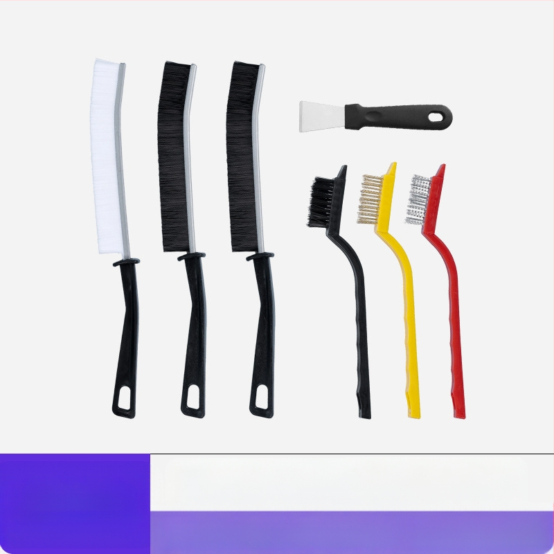 Lijie Σετ βουρτσών καθαρισμού - Μακριά λαβή για κουζίνα: βούρτσες για κούπες, σχισμές και εστία (Πλαστικό, λανσαρισμένο το Χειμώνα 2017)