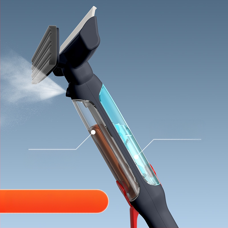 Ръчна скребка за стъклени прозорци със едностранна кърпа за автомобилно почистване