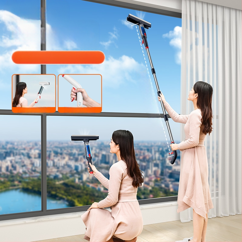 Ръчна скребка за стъклени прозорци със едностранна кърпа за автомобилно почистване