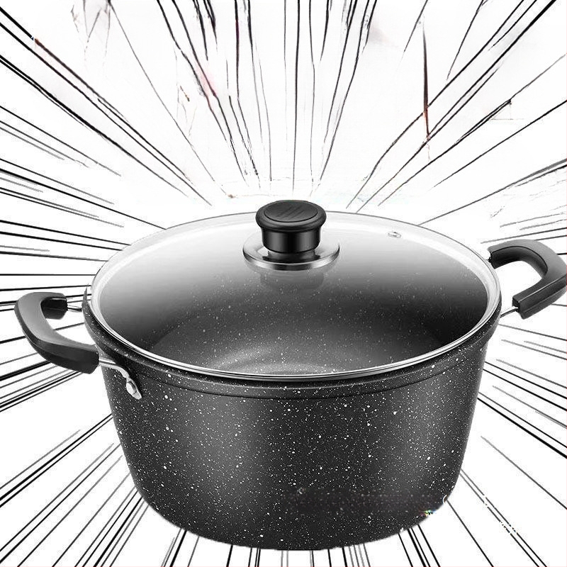 Maifanite тенджера за супа, ковано желязо, 2.1–3 л, комплексно дъно, подходяща за газова печка