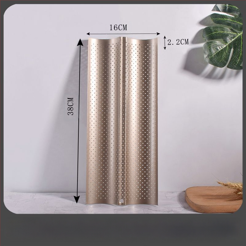 Beike Apvali bagetė kepimo forma su nelipniu denginiu iš anglies plieno; maisto kokybės; 2/3/4 kameros; tinka picai, tortui ir mousse