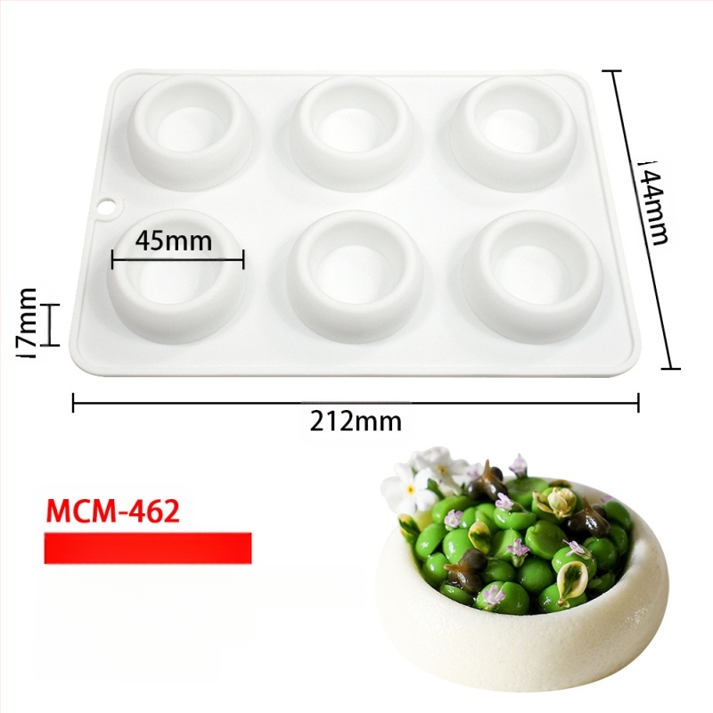 Silicone forma moussei ir šokoladui su 6 skyreliais ir įvairiomis formomis (žvaigždutės, Rubiko kubas, širdis); tinkama fondantui, rankų darbo muilams ir kvapiosioms žvakėms.