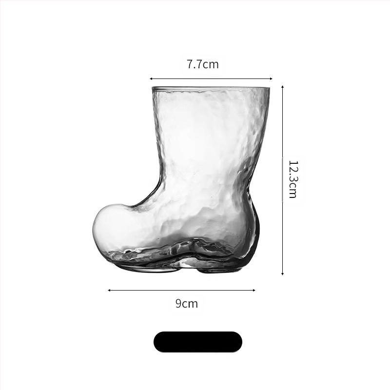 Alus stiklas botų formos barui, amatininkų alus, didelė talpa 1000 ml+