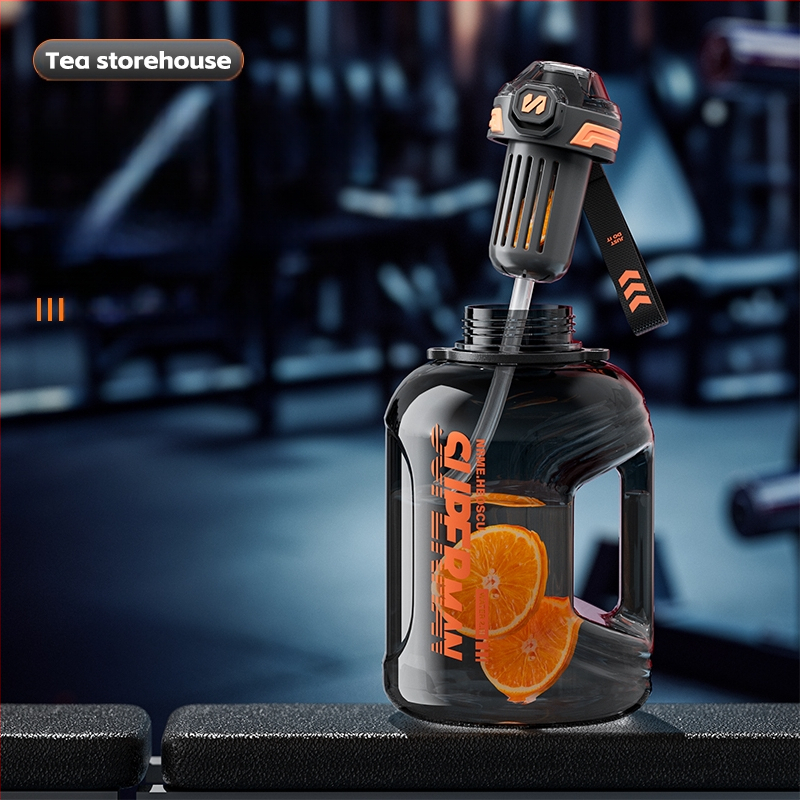 Sportinis vandens buteliukas su arbatos atskyrimu, atspari aukštoms temperatūroms, didelė talpa; Medžiaga: Plastikas; Prekės ženklas: Kita