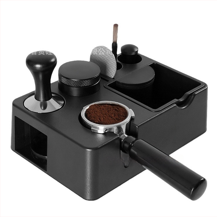 Espresso kavos priedai su ABS rankena – ZX prekės ženklas, šiuolaikinis minimalistinis stilius, lengvas prabangos ir retro nuotaikos derinys, įtraukti kavos priedai