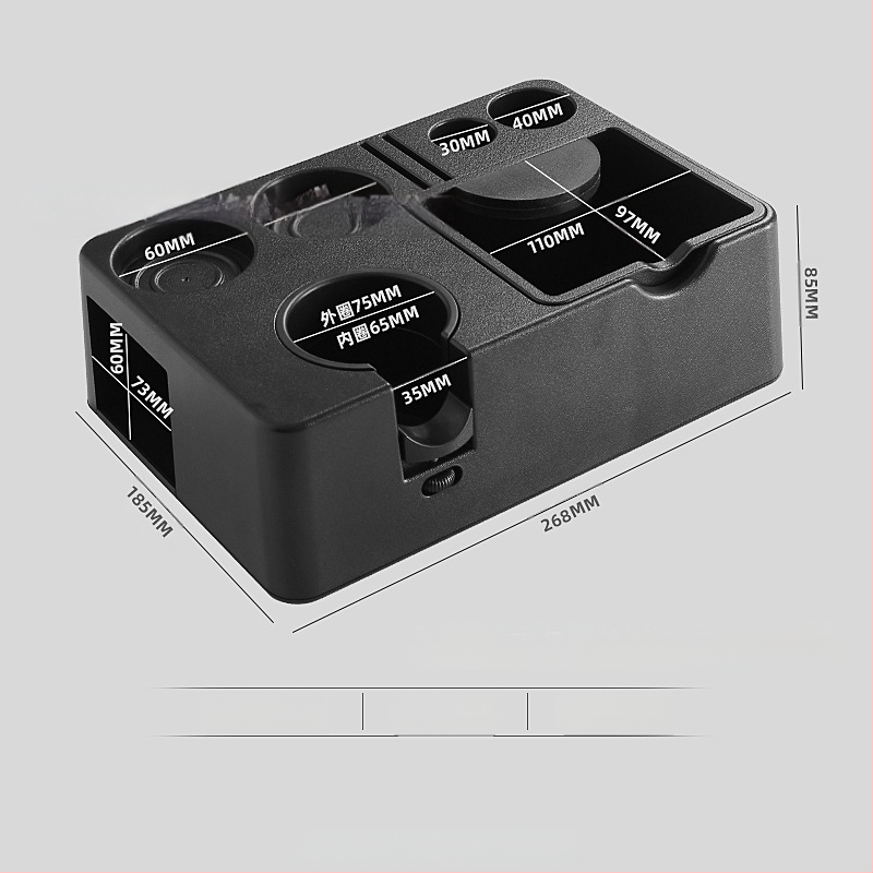 Espresso kavos priedai su ABS rankena – ZX prekės ženklas, šiuolaikinis minimalistinis stilius, lengvas prabangos ir retro nuotaikos derinys, įtraukti kavos priedai