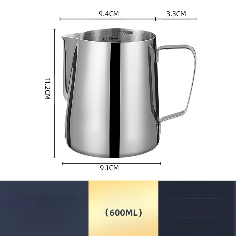 Latte art plakiklis iš nerūdijančio plieno, šiuolaikinis minimalistinis stilius, rankų darbo, tinkama barams, kavinei ir restoranams