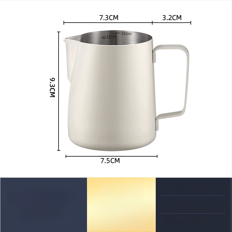 Latte art plakiklis iš nerūdijančio plieno, šiuolaikinis minimalistinis stilius, rankų darbo, tinkama barams, kavinei ir restoranams