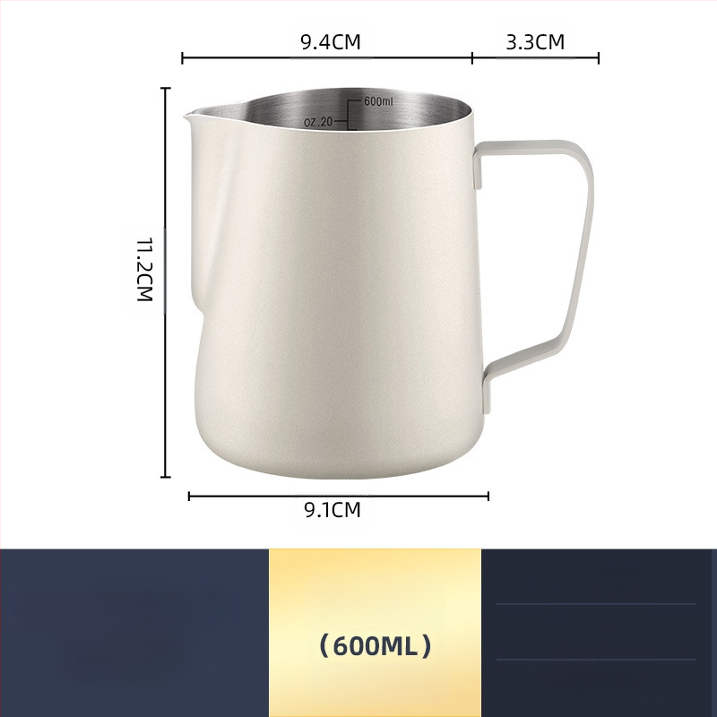 Latte art plakiklis iš nerūdijančio plieno, šiuolaikinis minimalistinis stilius, rankų darbo, tinkama barams, kavinei ir restoranams