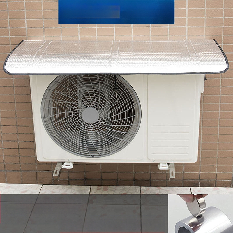 Ārējās kondicioniera vienības aizsargkaplis, modelis P66D; stiprs magnēts; automātiska darbība; ūdensnecaurlaidīgs; novērš pilēšanu