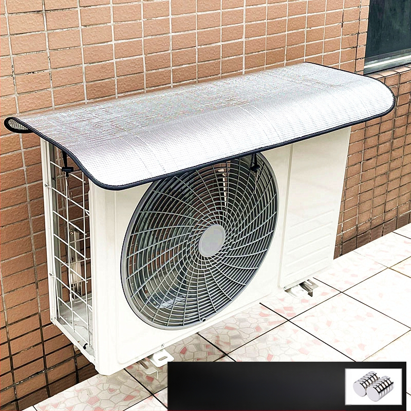 Ārējās kondicioniera vienības aizsargkaplis, modelis P66D; stiprs magnēts; automātiska darbība; ūdensnecaurlaidīgs; novērš pilēšanu