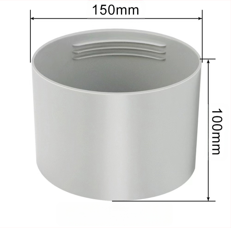 Heidi Technology съединител за изпускателната тръба на мобилен климатик с плосък накрайник и прозоречно уплътнение