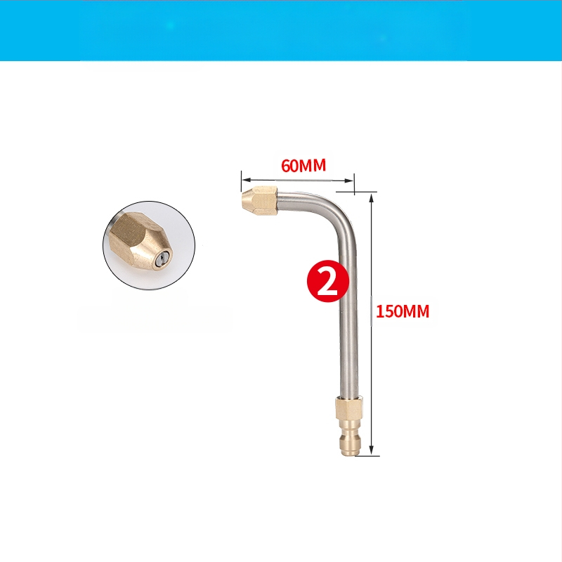 Aukšto slėgio vandens purkštuvų purškimo pirutėls oro kondicionierių valymui — nerūdijančio plieno kampinis jungtis, varinis greitas jungtis, ventiliatoriaus formos purškimo antgalis