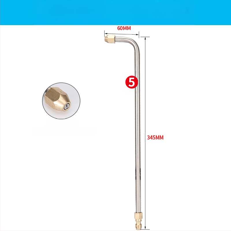 Aukšto slėgio vandens purkštuvų purškimo pirutėls oro kondicionierių valymui — nerūdijančio plieno kampinis jungtis, varinis greitas jungtis, ventiliatoriaus formos purškimo antgalis