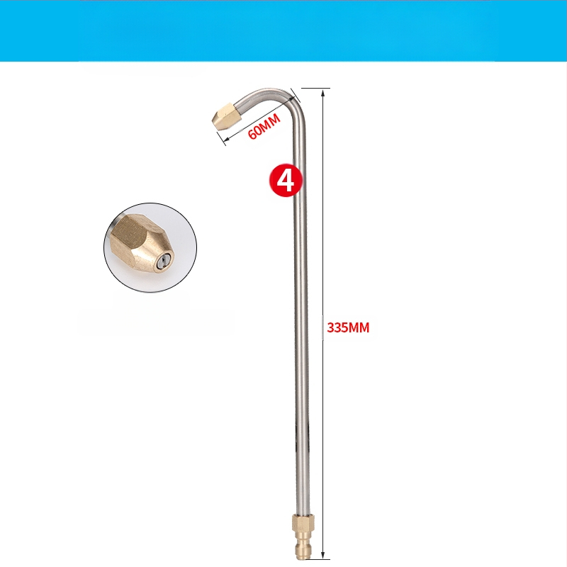 Aukšto slėgio vandens purkštuvų purškimo pirutėls oro kondicionierių valymui — nerūdijančio plieno kampinis jungtis, varinis greitas jungtis, ventiliatoriaus formos purškimo antgalis