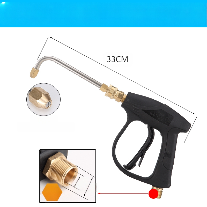 Aukšto slėgio vandens purkštuvų purškimo pirutėls oro kondicionierių valymui — nerūdijančio plieno kampinis jungtis, varinis greitas jungtis, ventiliatoriaus formos purškimo antgalis