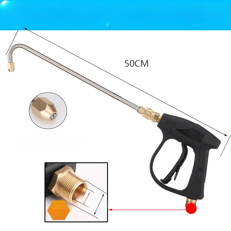 Aukšto slėgio vandens purkštuvų purškimo pirutėls oro kondicionierių valymui — nerūdijančio plieno kampinis jungtis, varinis greitas jungtis, ventiliatoriaus formos purškimo antgalis