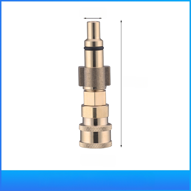 Aukšto slėgio vandens purkštuvų purškimo pirutėls oro kondicionierių valymui — nerūdijančio plieno kampinis jungtis, varinis greitas jungtis, ventiliatoriaus formos purškimo antgalis