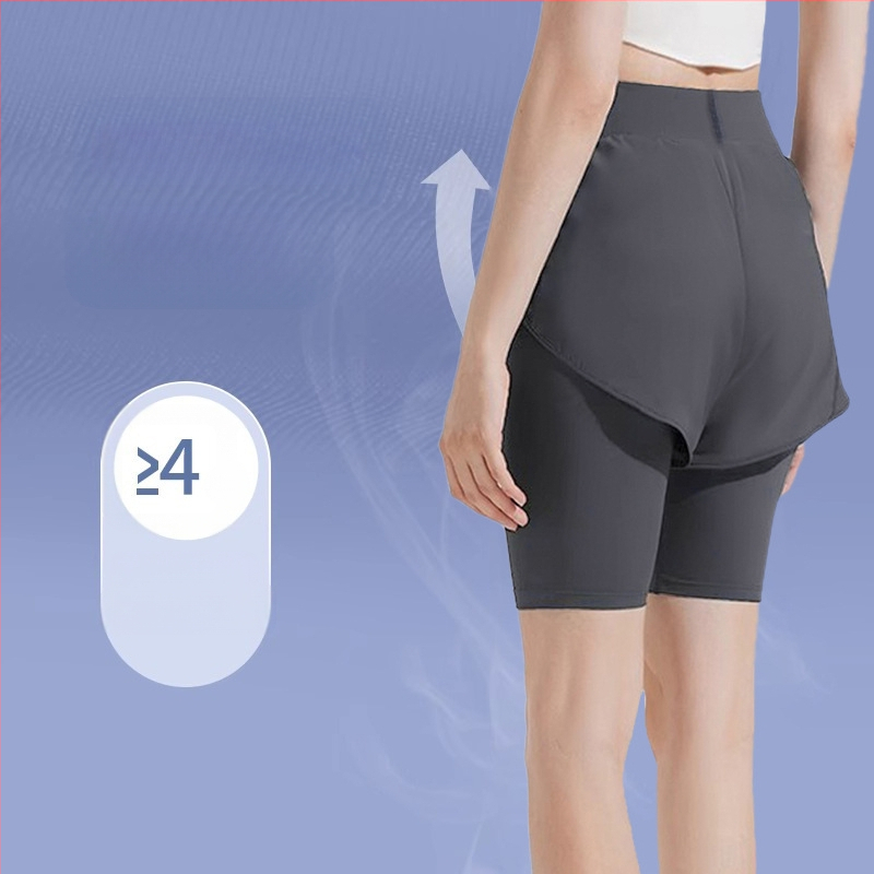 Moteriški vasariniai jogos kelnaitės – lengvos, elastingos, su vidurio juosmeniu, lieso kirpimo, greitai džiūna ir kvėpuoja, tinka bėgimui, fitnesui ir dviračiams