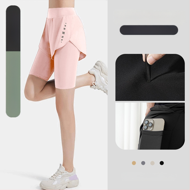 Moteriški vasariniai jogos kelnaitės – lengvos, elastingos, su vidurio juosmeniu, lieso kirpimo, greitai džiūna ir kvėpuoja, tinka bėgimui, fitnesui ir dviračiams