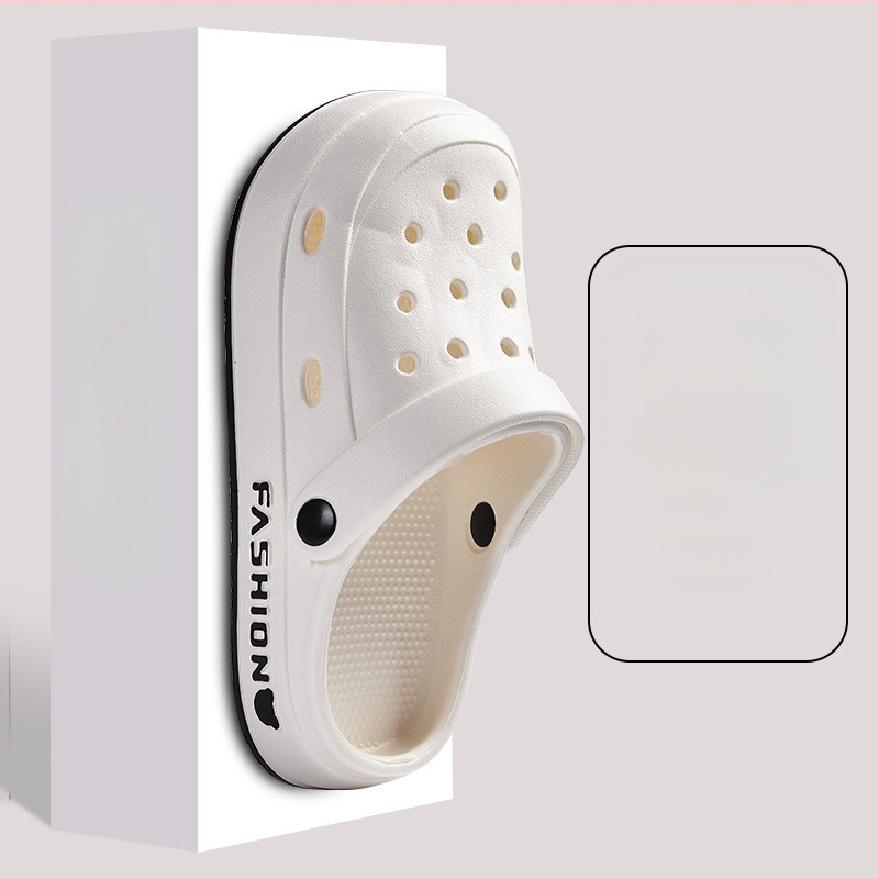 Unisex EVA Crocs stiliaus šlepetės su stora padu, neslidžios, atsparios vandeniui ir kvėpuojančios