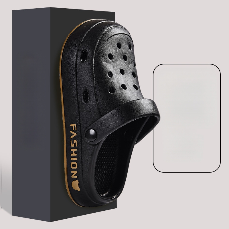 Unisex EVA Crocs stiliaus šlepetės su stora padu, neslidžios, atsparios vandeniui ir kvėpuojančios