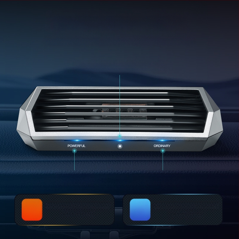 Οζονικός καθαριστής αέρα αυτοκινήτου, Μοντέλο 8813, USB τροφοδοσία (5V), 2W, Δραστικό οξυγόνο 40 mg, Αρνητικά ιόντα 100000