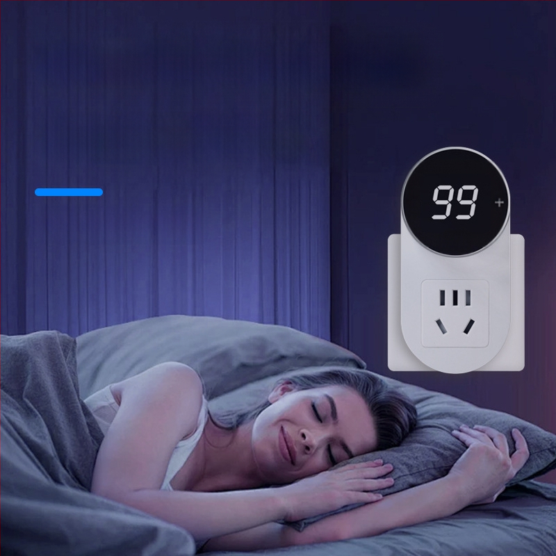 Kailan laikmačio lizdas su apsauga nuo persikrovimo, įkrovimo apsauga namų įrenginiams ir telefonams, automatinis išjungimas su atbuline atskaita