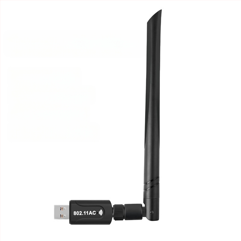 USB ασύρματος προσαρμογέας Wi-Fi, 1300 Mbps, διπλής ζώνης 2.4 GHz/5.8 GHz, 802.11b/g/n, χωρίς οδηγούς