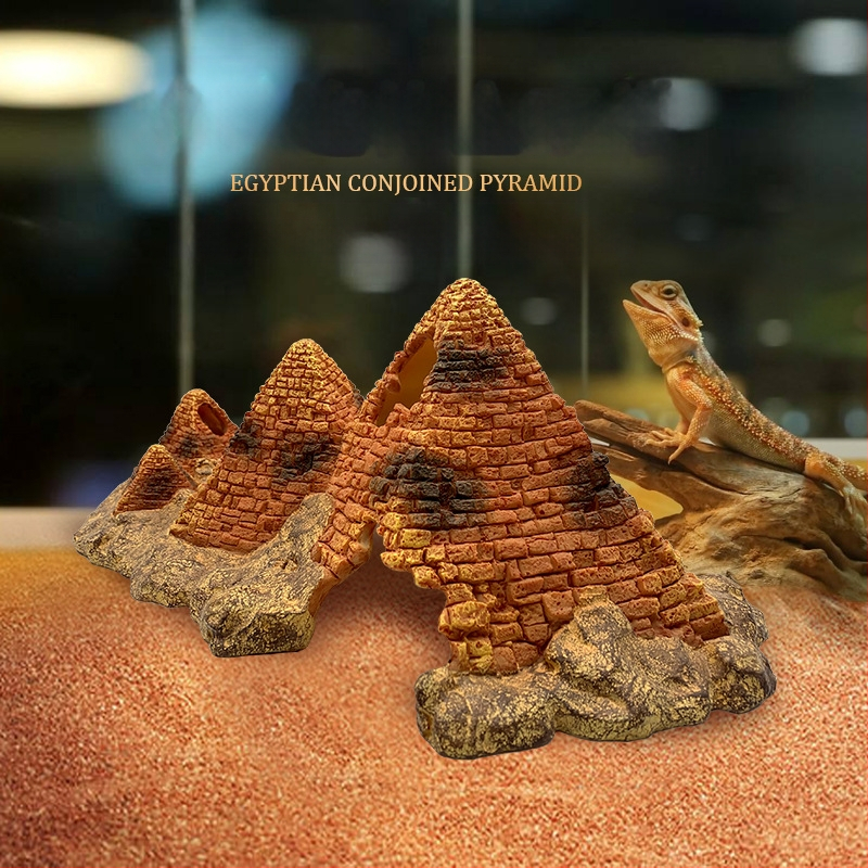 Διακοσμητικό για αναρρίχηση κατοικίδιων – Αιγυπτιακή Πυραμίδα με κεφάλι Σφίγγας; Υλικό: ρητίνη; Προέλευση: Xiamen; Μάρκα: Xin Li; Κύρια χρήση: τοπίο για κατοικίδια που σκαρφαλώνουν