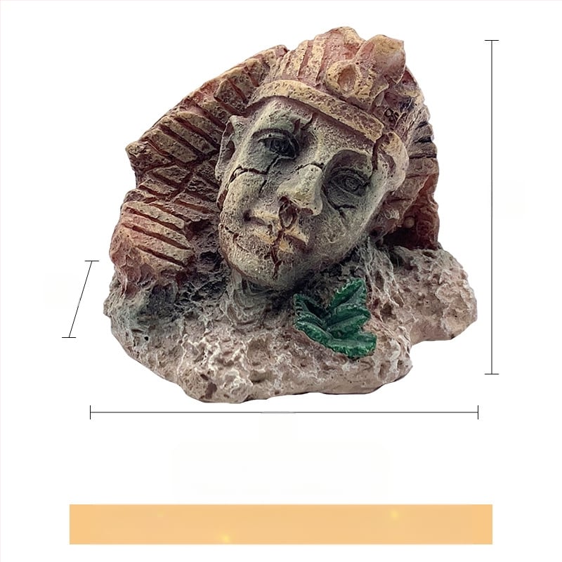 Διακοσμητικό για αναρρίχηση κατοικίδιων – Αιγυπτιακή Πυραμίδα με κεφάλι Σφίγγας; Υλικό: ρητίνη; Προέλευση: Xiamen; Μάρκα: Xin Li; Κύρια χρήση: τοπίο για κατοικίδια που σκαρφαλώνουν