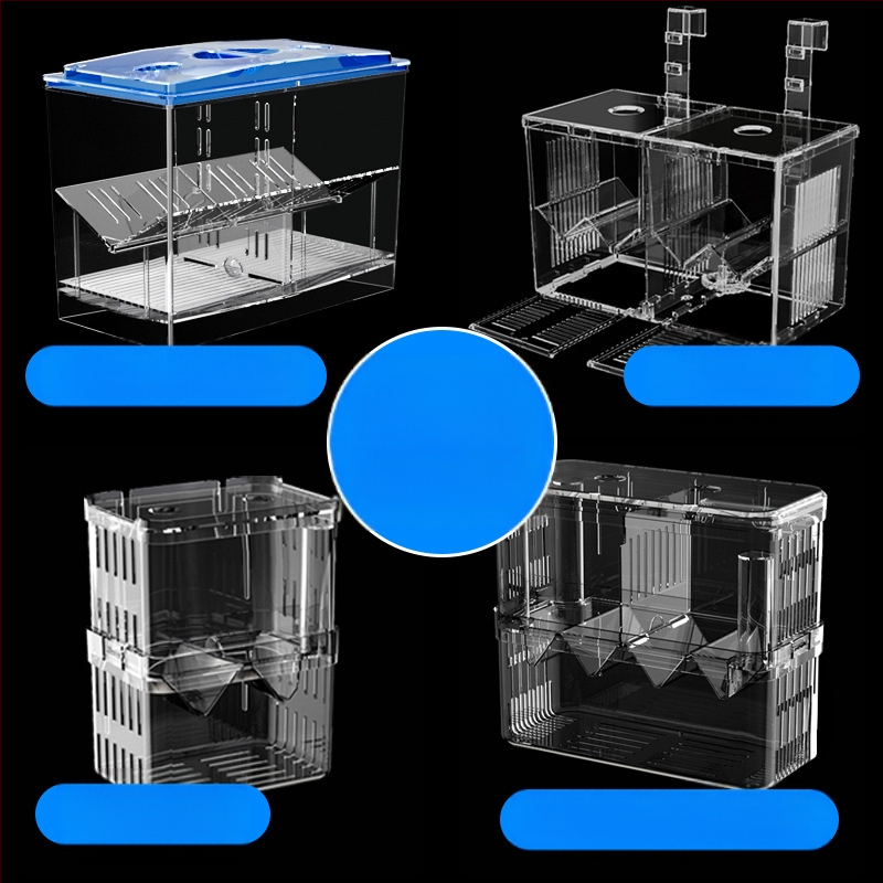 Акрилна изолационна кутия за излюпване и отглеждане на малки риби (фрай) – Haolong Hl58