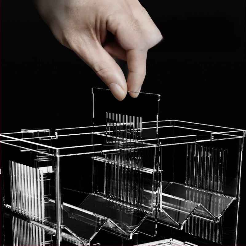 Акрилна изолационна кутия за излюпване и отглеждане на малки риби (фрай) – Haolong Hl58