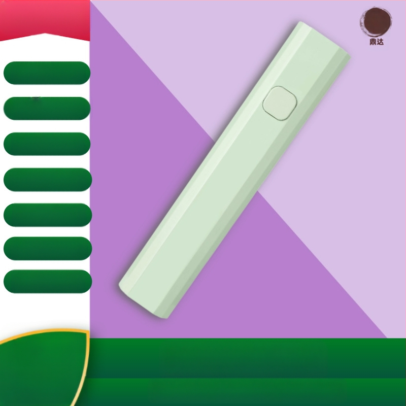 Rankinė mini belaidė nagų lempa su LCD ekranu greitam džiovinimui