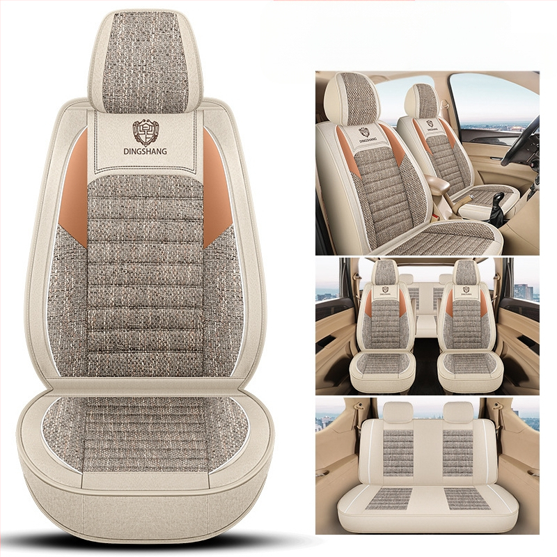 Σετ καλύμματα καθισμάτων αυτοκινήτου για Wuling Rongguang V — επιφάνεια πολυεστέρα, γέμισμα συνθετικών ινών, ραφή με τελειώματα, επαγγελματικό στυλ, για όλες τις εποχές