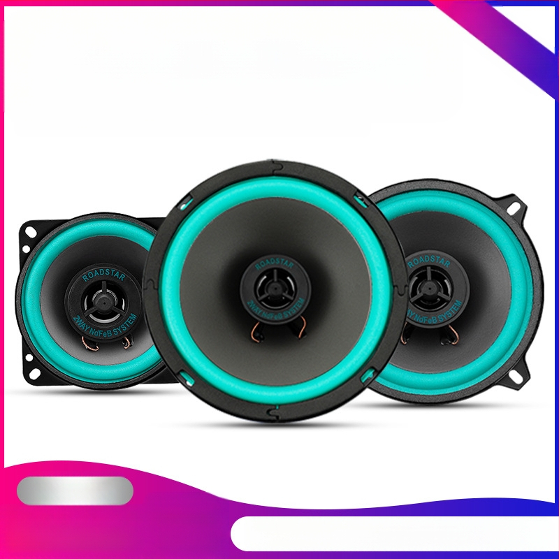 Ηχείο αυτοκινήτου VO-402-502, τετράγωνο σχήμα, 100W, ευαισθησία 90dB, 12–24V τροφοδοσία